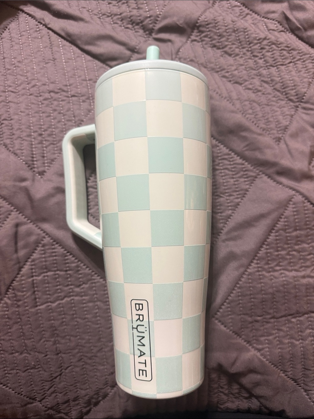 BrüMate Mint checkered era 40 oz nwt